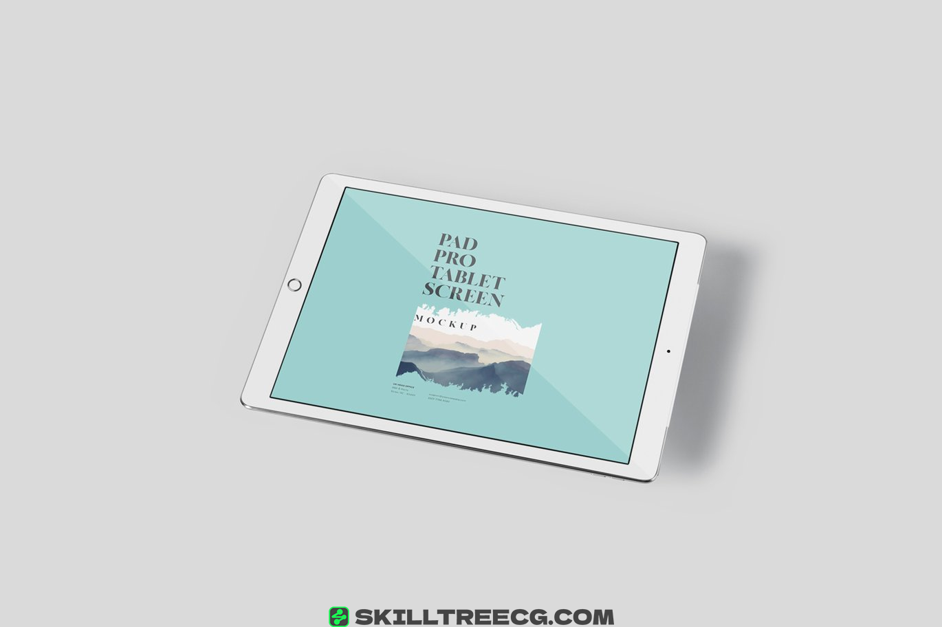 图片[3]-Pad Pro Tablet Screen Mockup Set（492267）-技能树